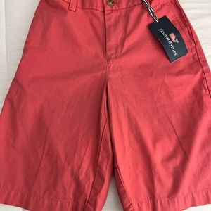 Boys size 12 shorts Vineyard Vines color jetty red